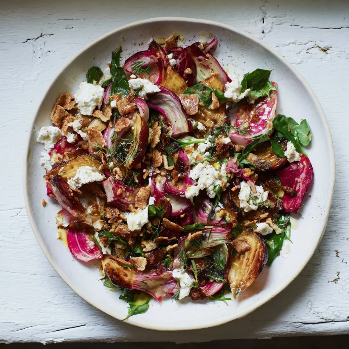 Warmer Rüben Karaway Salat