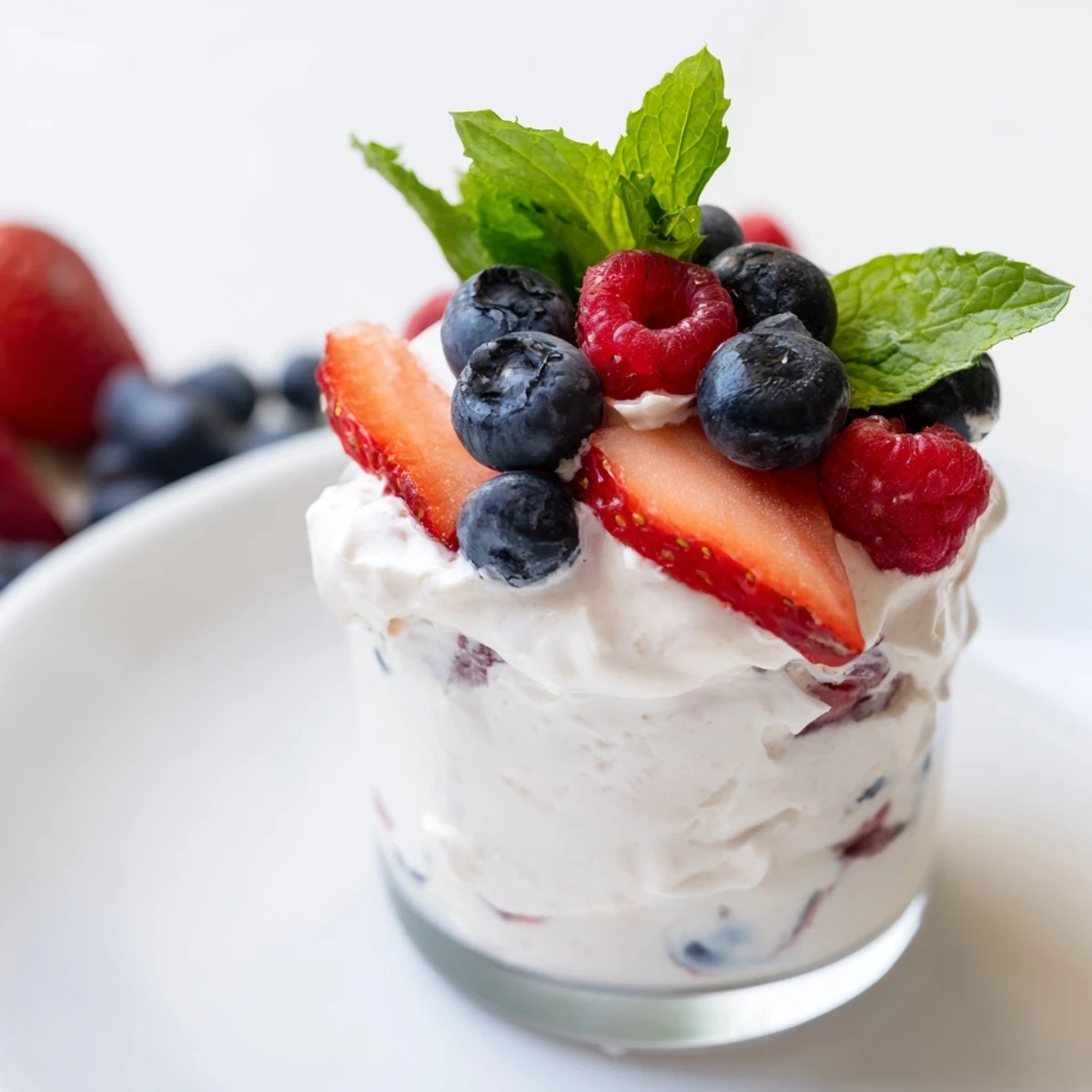 Berry Bavarian Yogurt Cups