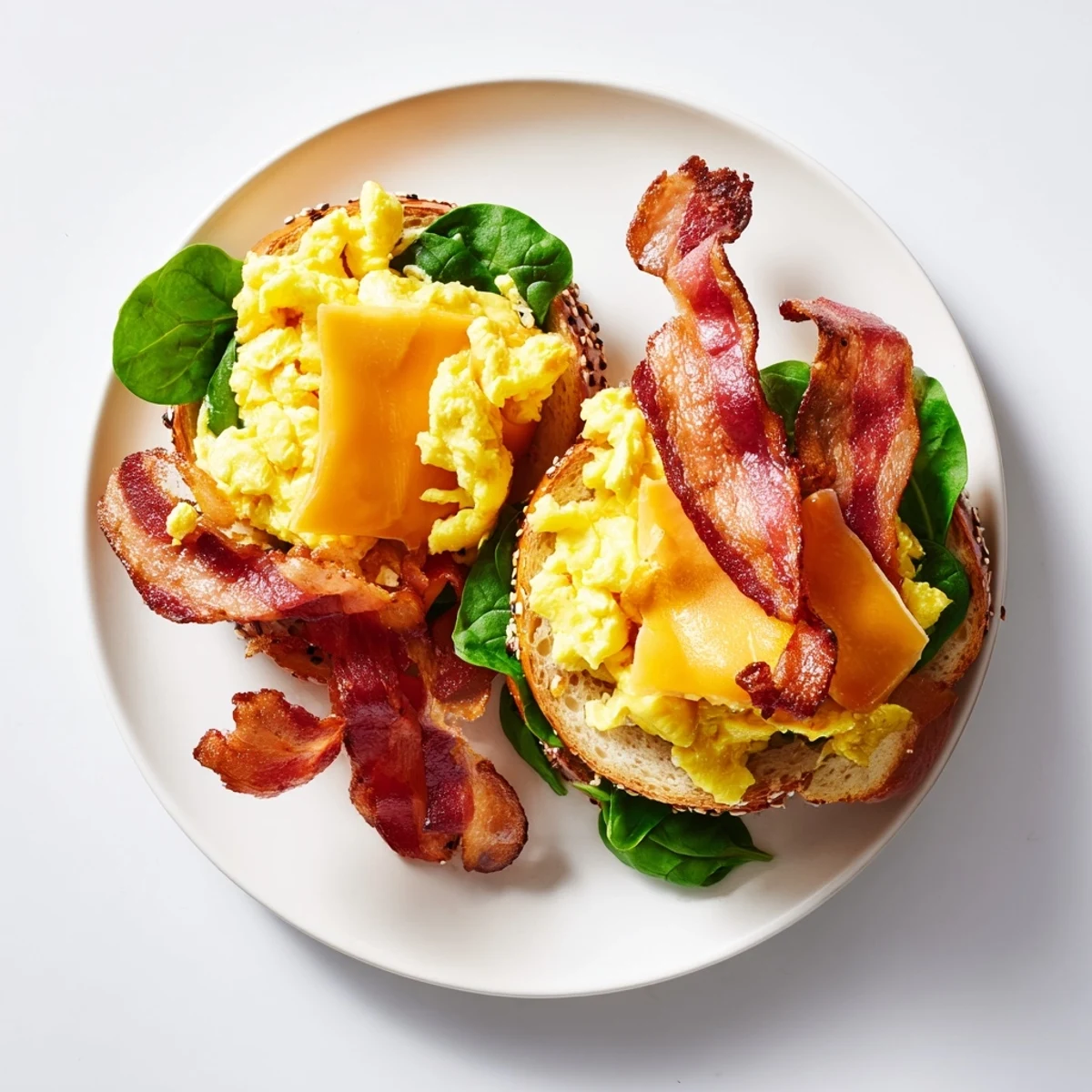 Pretzel Bagel Frühstück