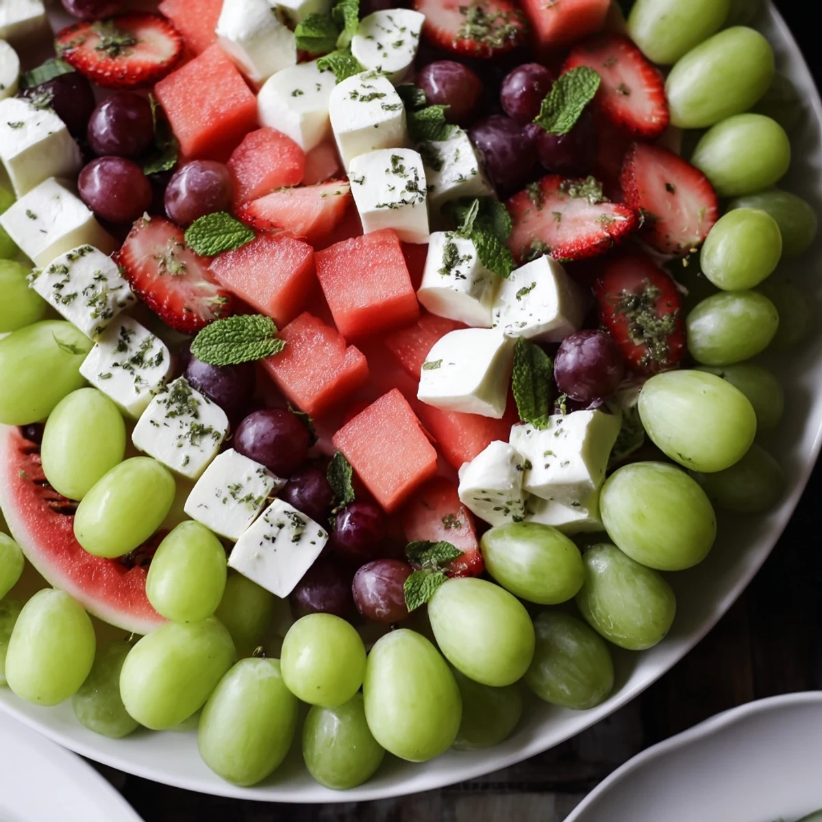 Sommer Wassermelone Platte