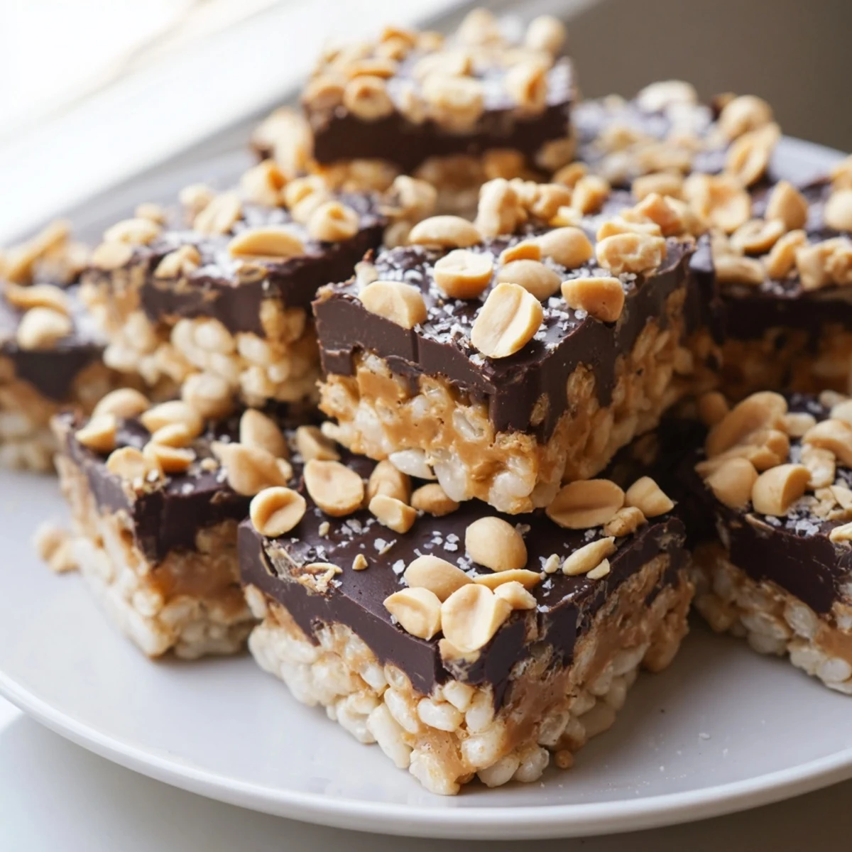 Yum, these Peanut Butter Chocolate Rice Cakes look so delicious, ready to freeze for a cool treat.