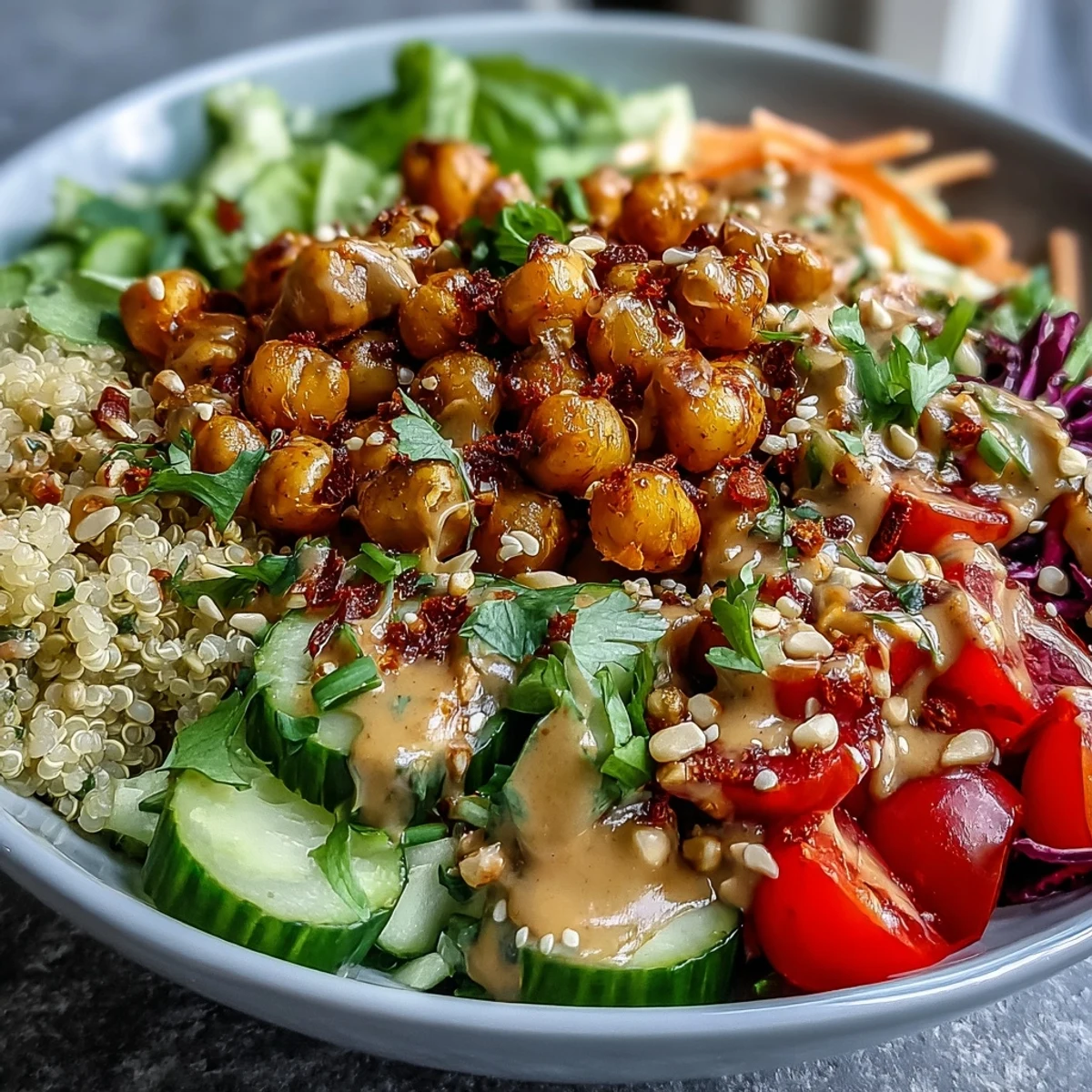 Hier sind drei einzigartige, SEO-optimierte ALT-Texte für das Rezept, die für US-amerikanische Food-Blogger und die Barrierefreiheit optimiert sind: