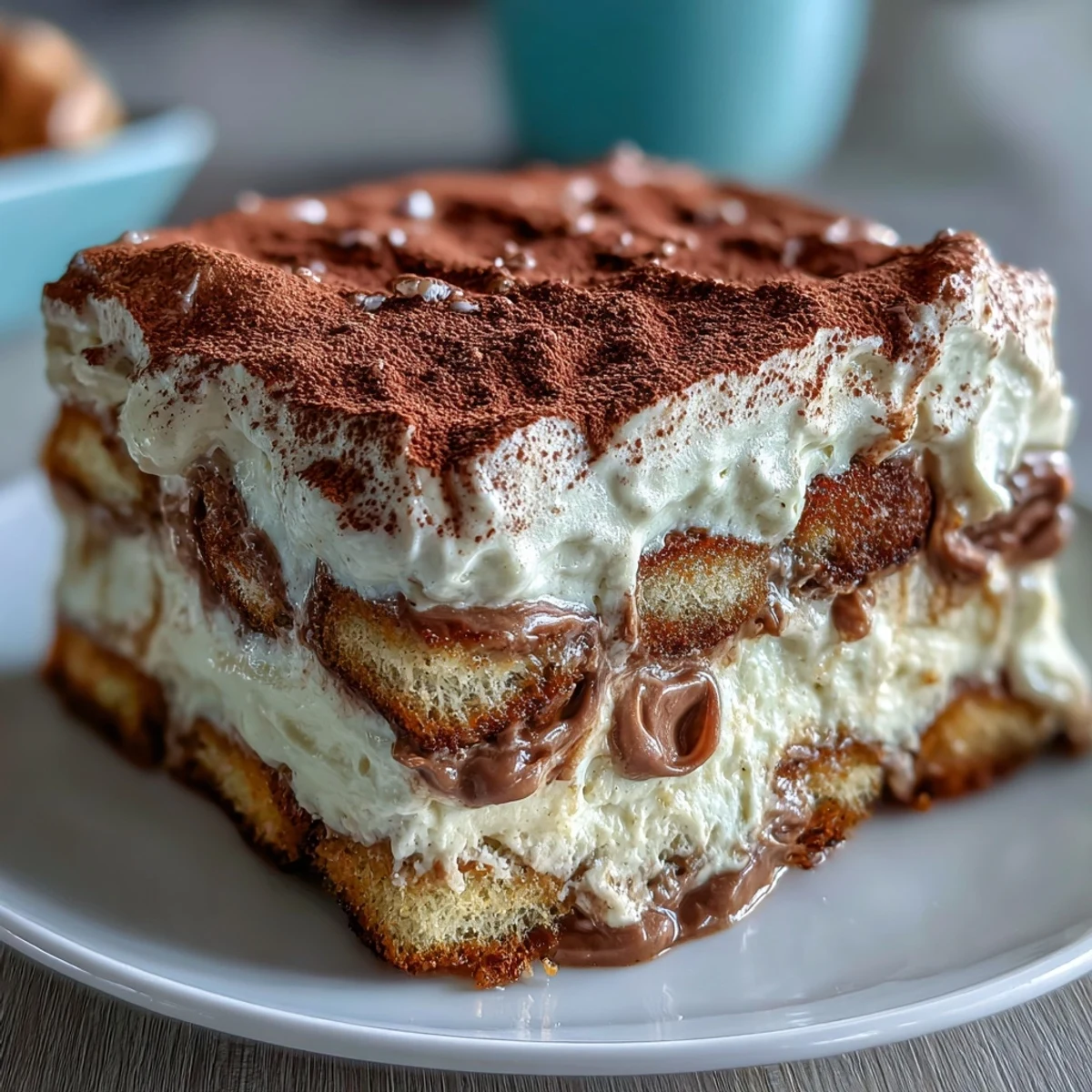 Hojicha Tiramisu Fusion Dessert