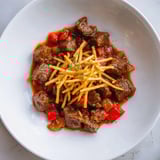 Tschechischer Gulasch mit Kartoffeln