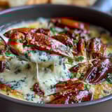 Cremig würziger Crawfish Dip