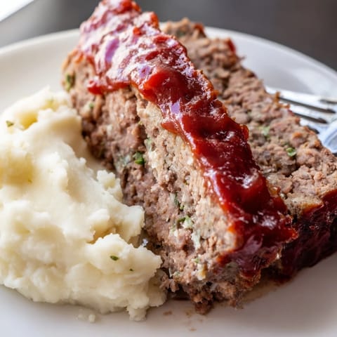 Meatloaf with Mashed Potatoes #11