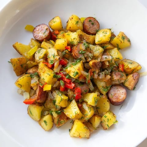 Bratwurst Hash mit Kartoffeln #24