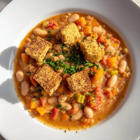 Rustikaler Bohnen Tomaten Eintopf #18