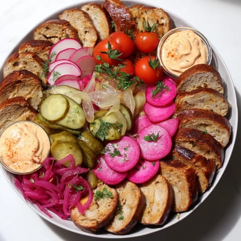 Vegan Deutsche Wurstplatte #32