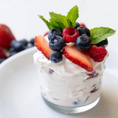 Berry Bavarian Yogurt Cups