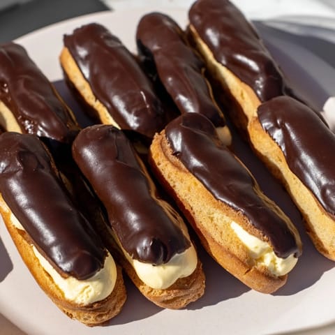 Mini Schoko-Éclairs verführerisch #104