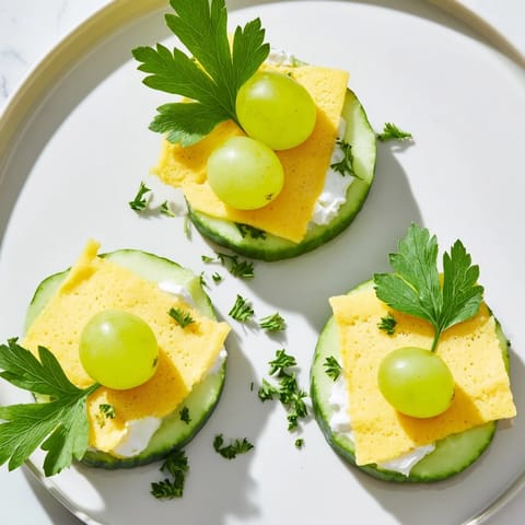 Glücksklee Snack Servieren #115