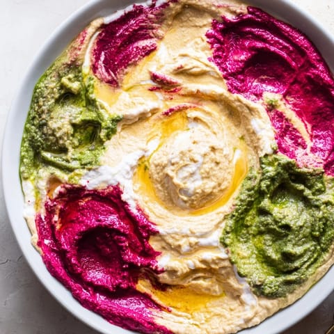 Cremige bunte Marble Dips #119