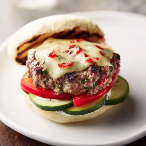 Feuriger Ice Burger Genuss