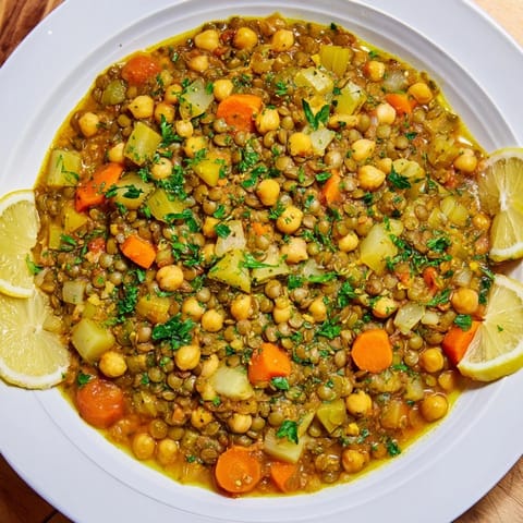 Linsen Kichererbsen Eintopf