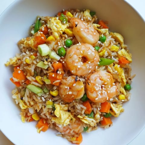 Schneller Garnelen Bratreis Hack #149