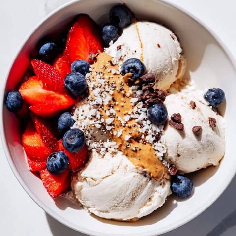 Protein Eis Creme Bowl