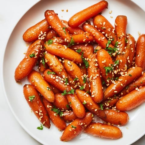 Honig Soja glasierte Karotten #145