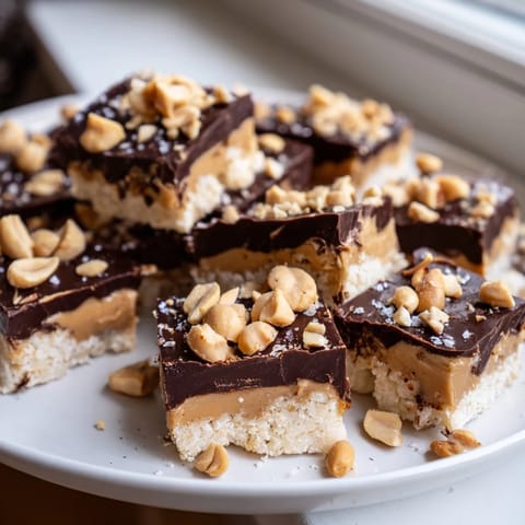 Erdnussbutter Schoko Reiskuchen