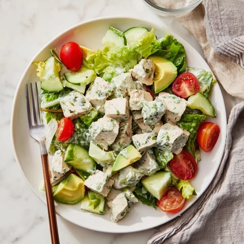 Green Goddess Chicken Salad