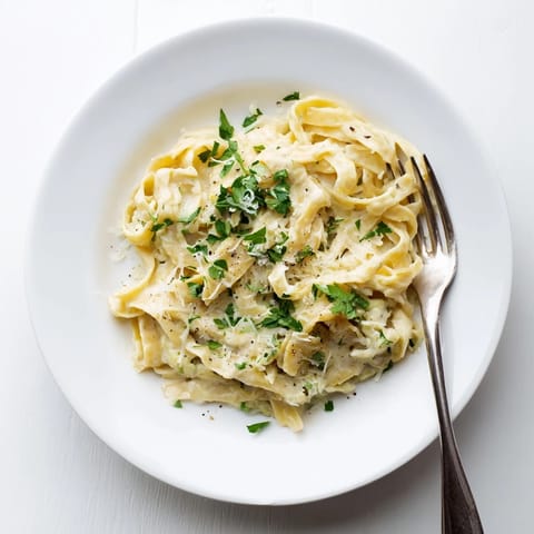 Roasted Cauliflower Alfredo