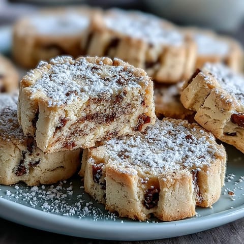 Gebäckstücke mit der Aufschrift Hojicha Shortbread liegen auf einem Gitterrost und zeigen feine Risse.  
