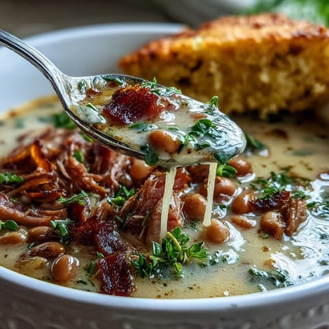 Ham Hock Bohnen Cornbread #336