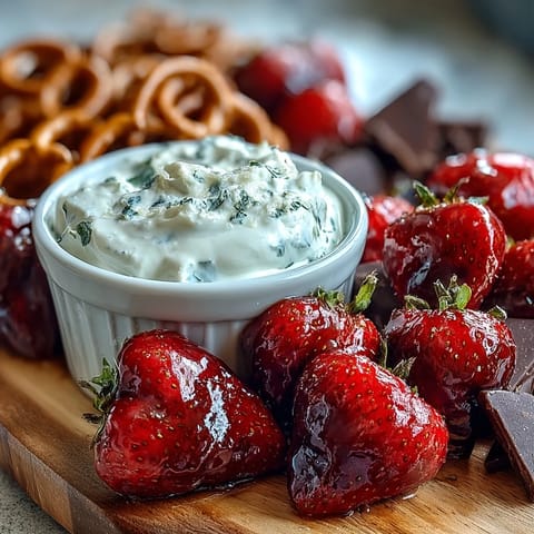 Galentines Erdbeer Snack Board #339