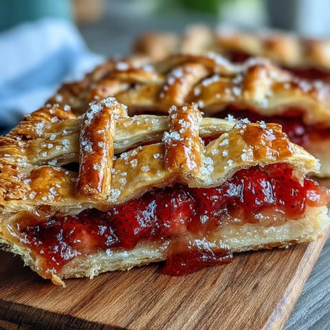 Erdbeer Hand Pies mit Gitter #352