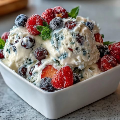 Summer Snacks Frozen Yogurt Bark #368