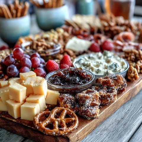 Grad Party Snack Board Bites