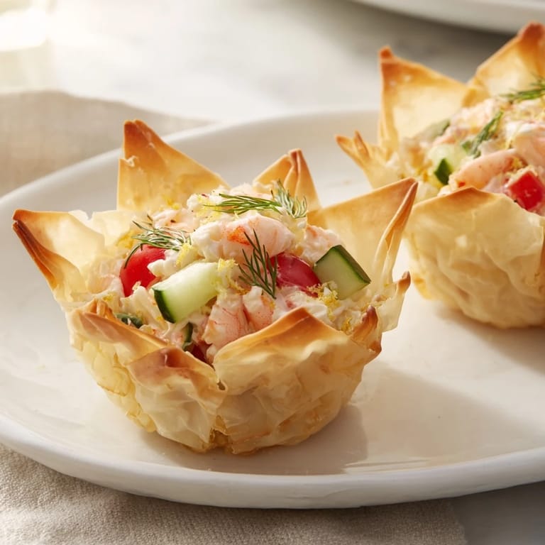 Elegant close-up of fully-loaded Mini Star Cocktail Cups, ready to enjoy at your next event.