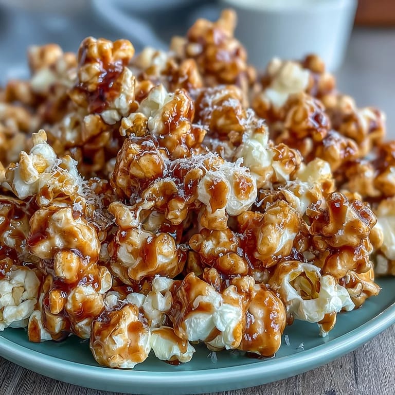Knuspriges Popcorn mit aromatischem Trüffelöl und frischem Parmesan