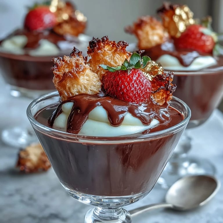 Dubai Chocolate Strawberry Cups mit Kataifi und Pistachio Cream – goldene knusprige Teigkörbe gefüllt mit dunkler Schokolade, cremiger Pistaziencreme und frischen Erdbeeren.
